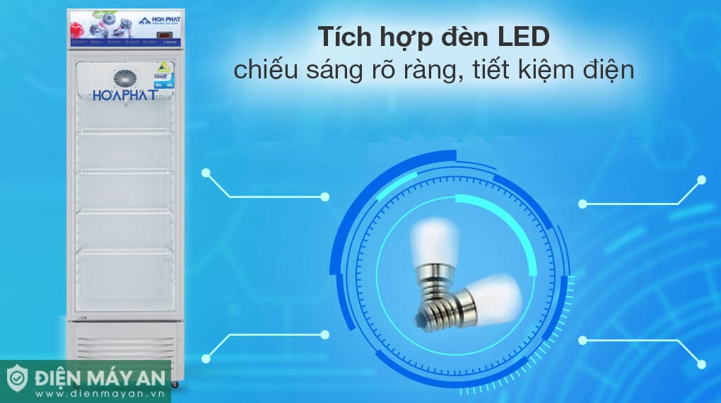 Tủ mát Hoà Phát 195 lít HSR D6195